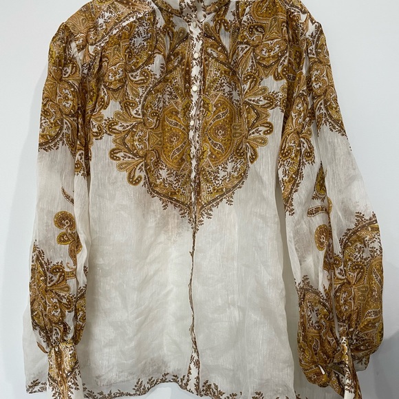 ZIMMERMANN
Zippy Billow Blouse size 3 - Picture 3 of 15